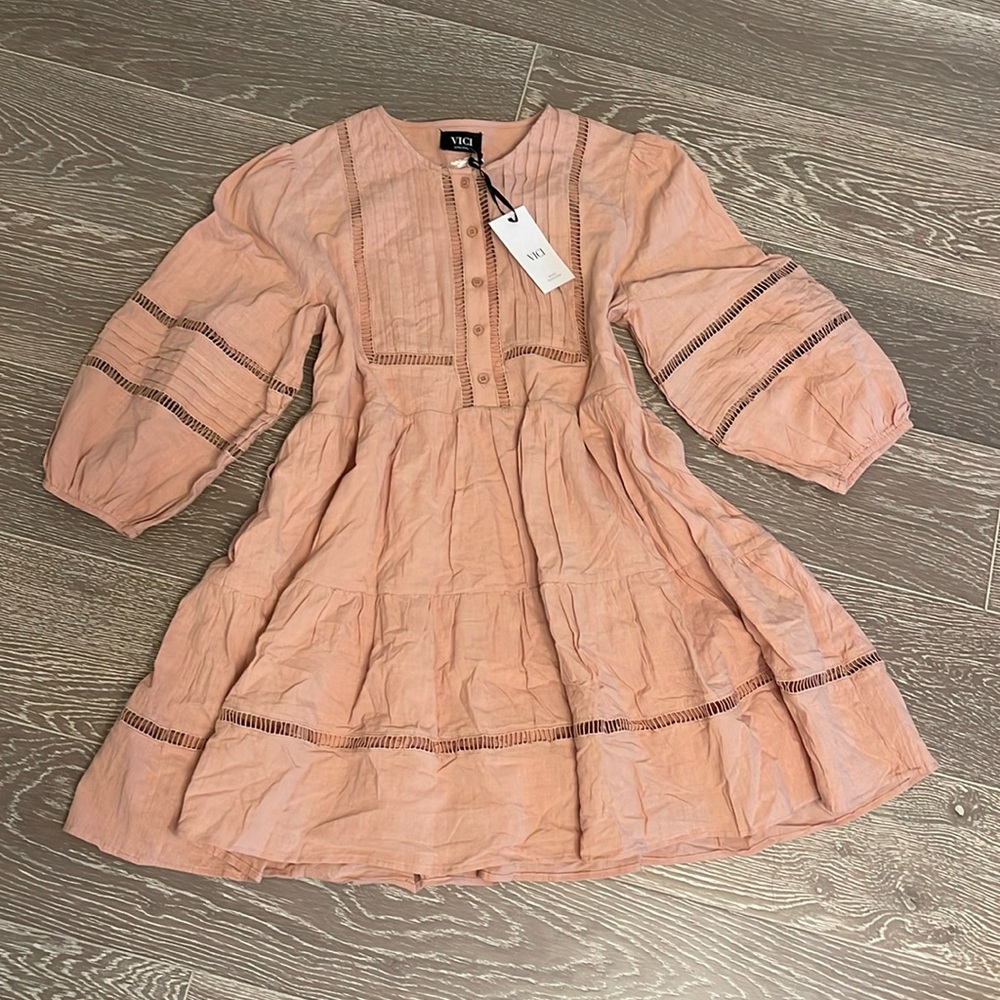 🍂NWT Vici boho babydoll dress